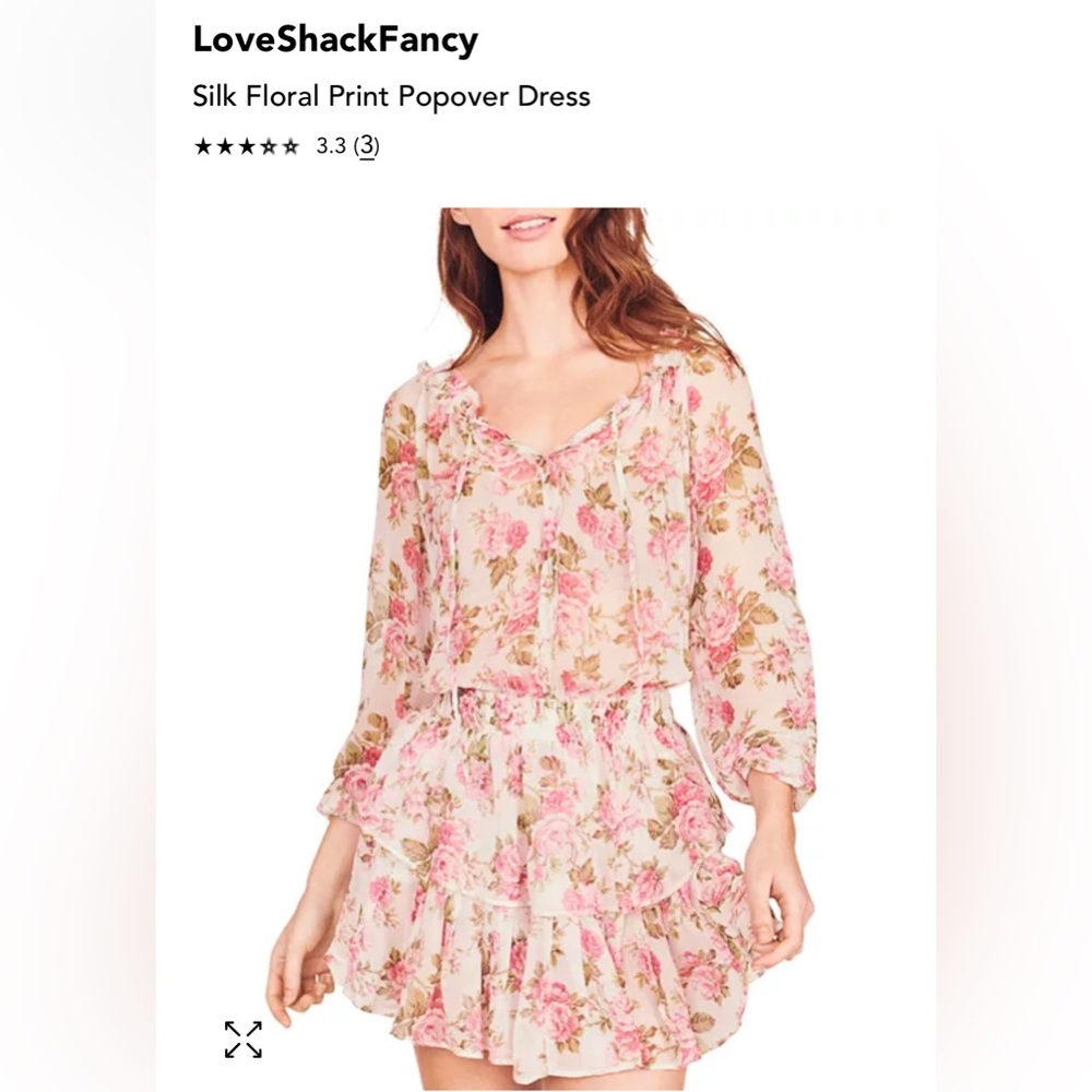 LoveShackFancy Mini Floral Dress